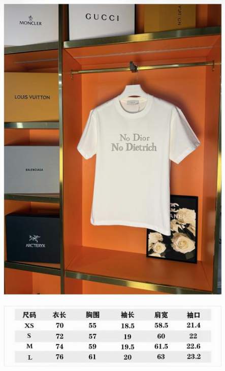 Dior T Shirts Short _SKUDiorXS-Llzytx004815512